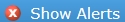 Show Alerts Error Icon